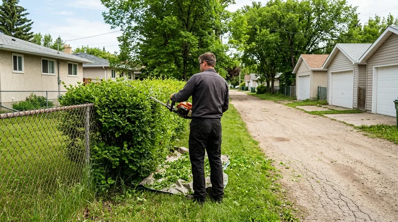 Hedge & Caragana Hedge Trimming Regina