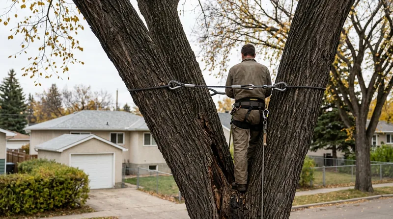 Tree Cabling & Bracing Regina